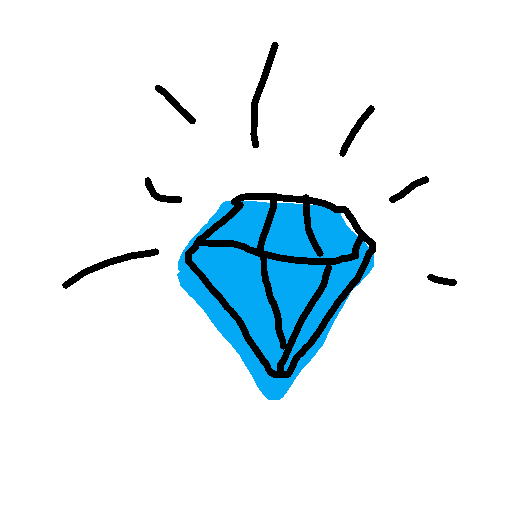 Diamond drawing by brush-star-designer