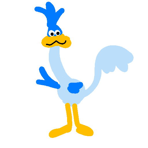 Road Runner drawing by conn0rr