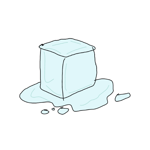 Ice drawing by Shandi