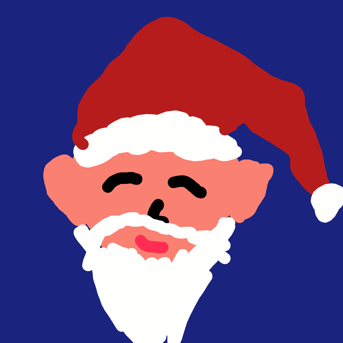 Santa drawing by base-just-king