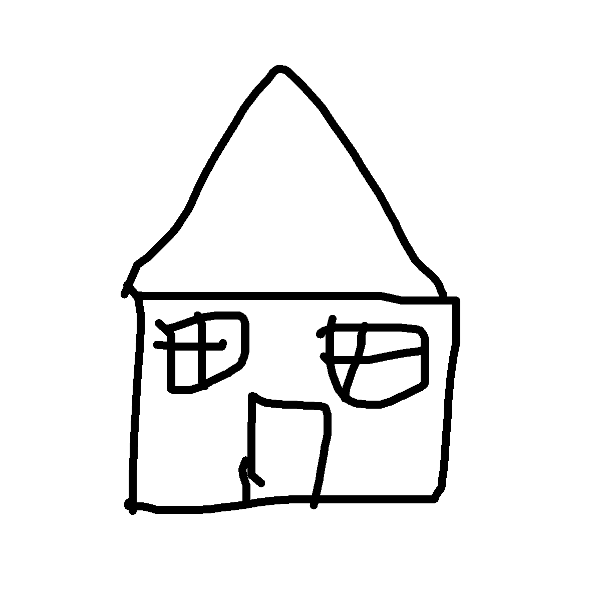 House drawing by blue-alpha-rogue