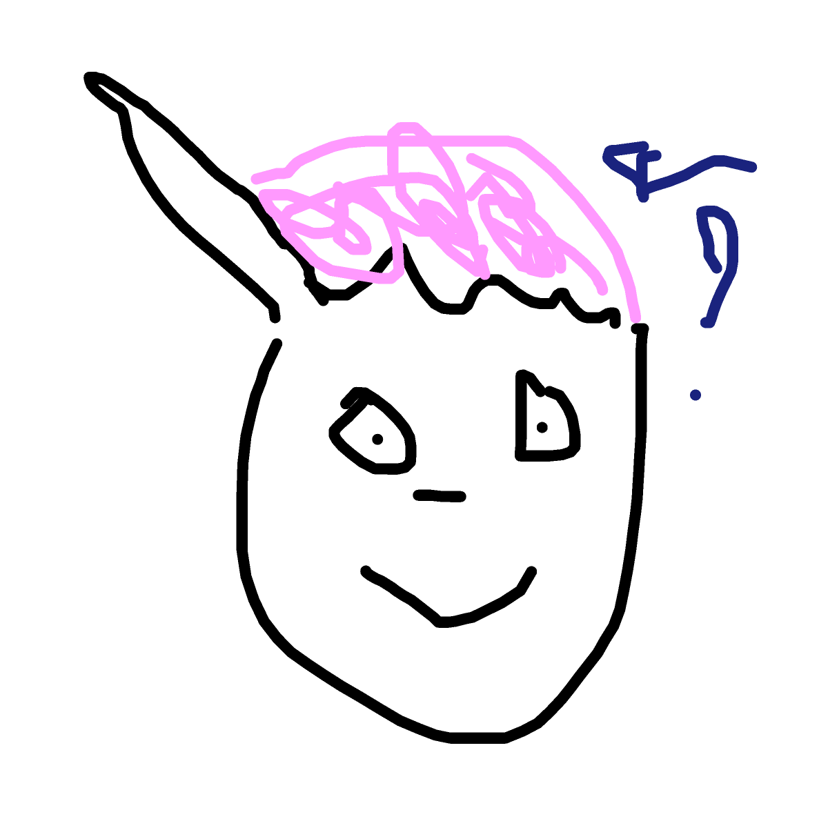 Brain drawing by grou