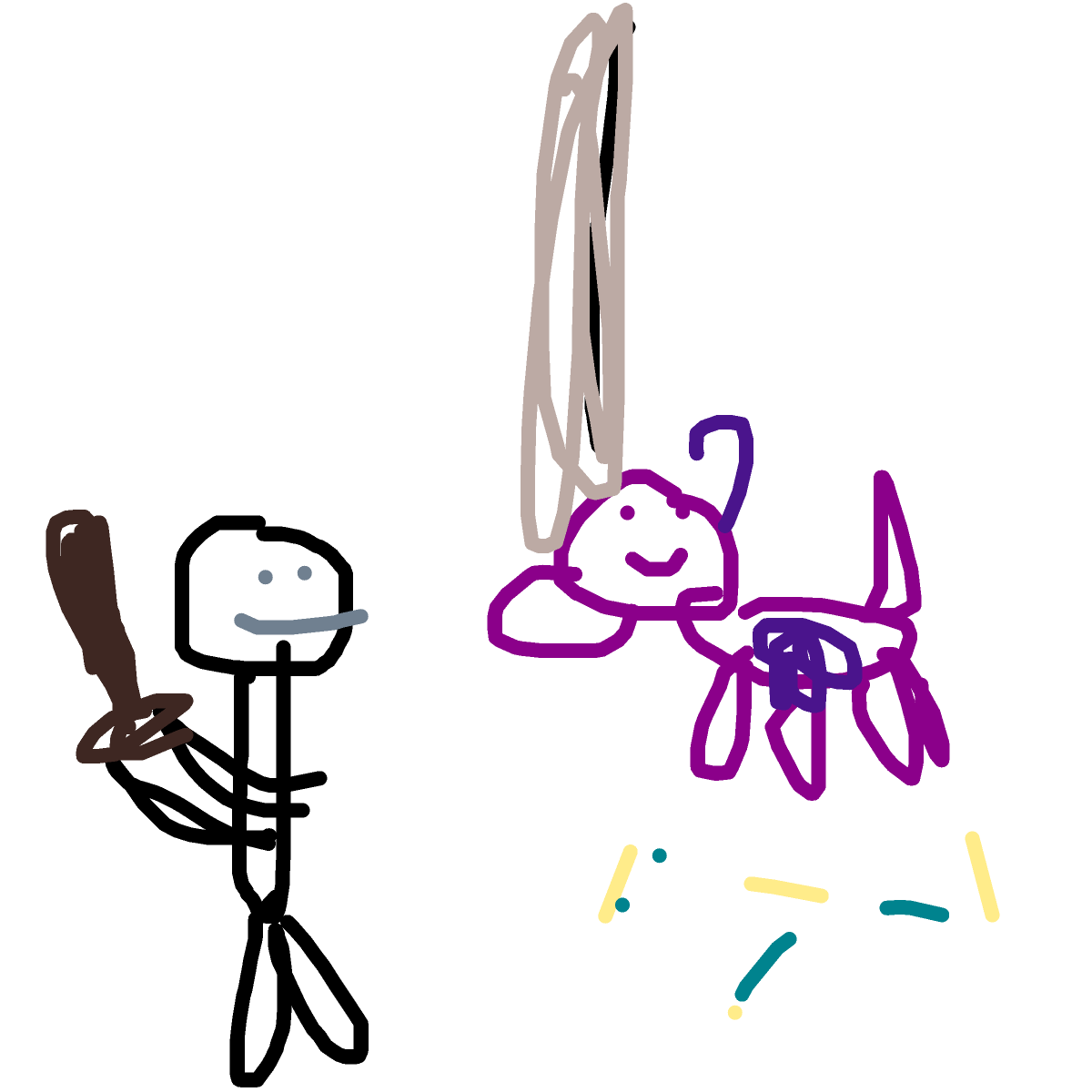 Pinata drawing by rare-icy-storm