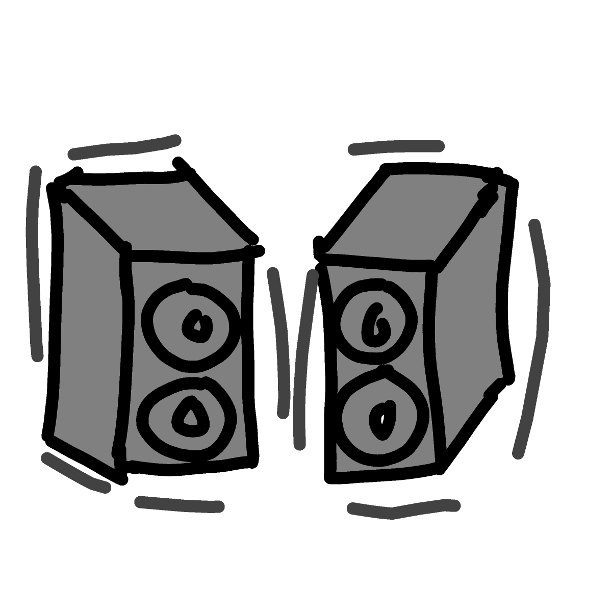 Speaker drawing by sonic-bold-major