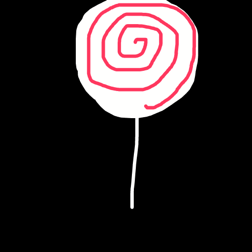 Lollipop drawing by vangogh