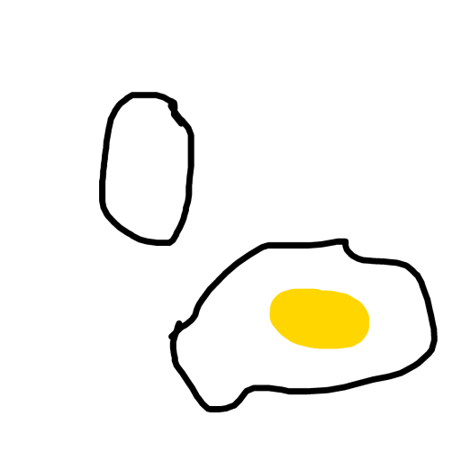 Egg drawing by gandalfthelightblack