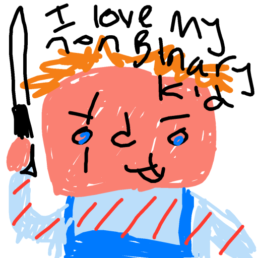 Chucky drawing by othermattbutler