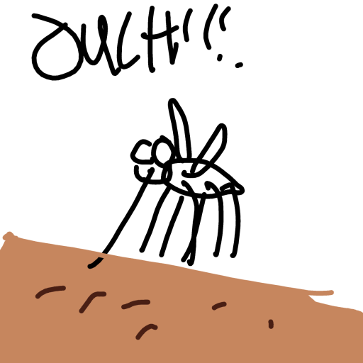 Mosquito drawing by Guardianoflives