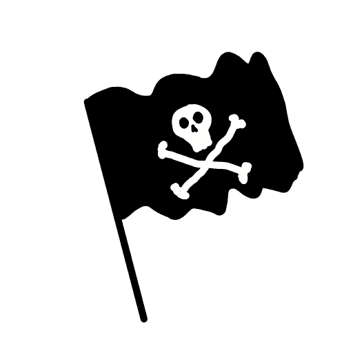 Pirate Flag drawing by Guardianoflives