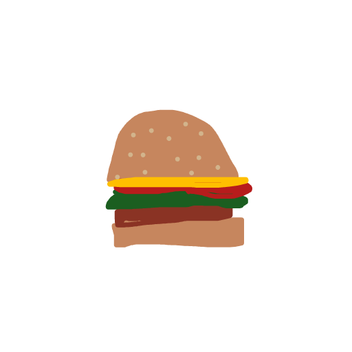 Burger drawing by solo-sand-elite