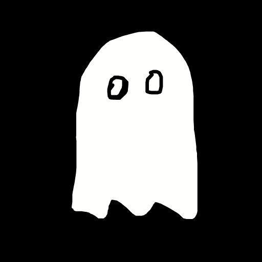 Ghost drawing by bia