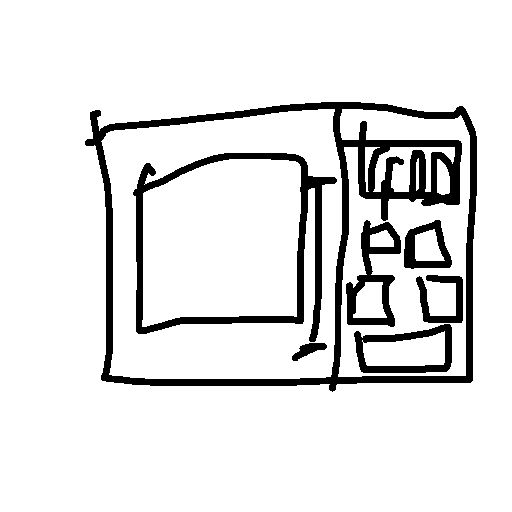 Microwave drawing by djfavazza
