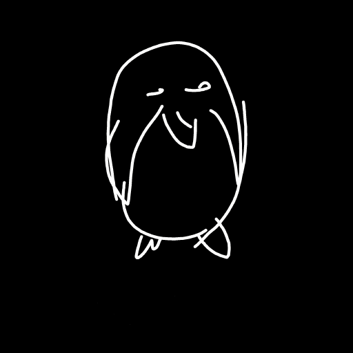 Penguin drawing by Shew