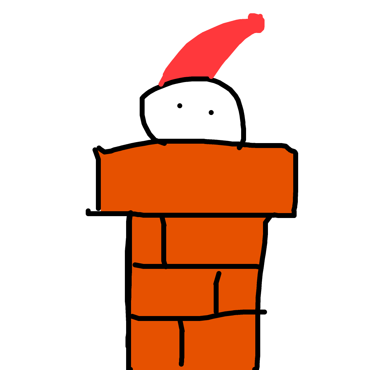 Chimney drawing by bia