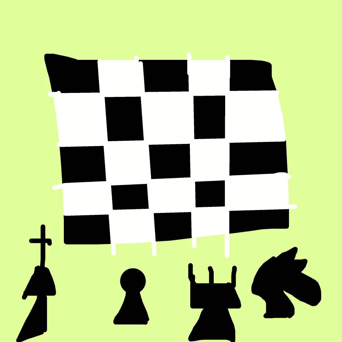 Chess drawing by grou