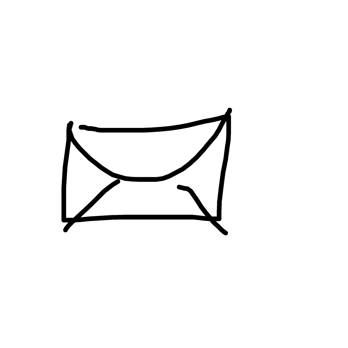 Envelope drawing by lili