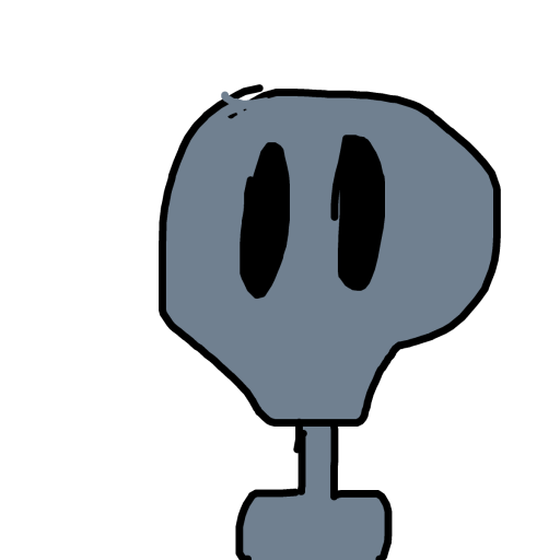 Grey Alien drawing by red-ink-mind