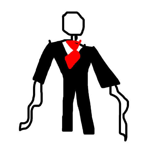 Slender Man drawing by fine-happy-soul