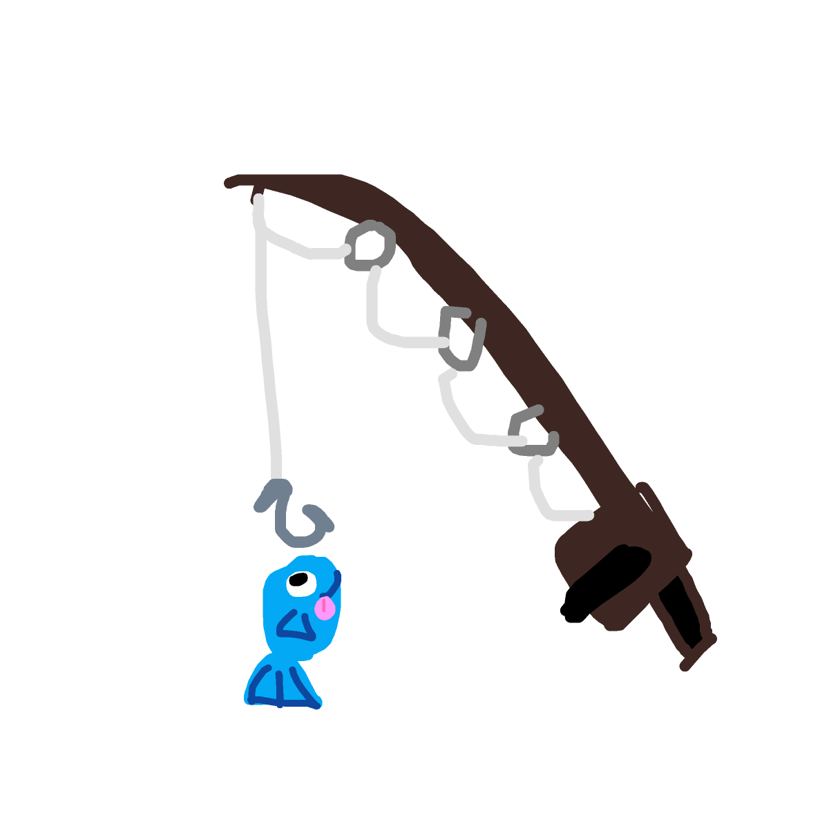 Fishing Rod drawing by rowan