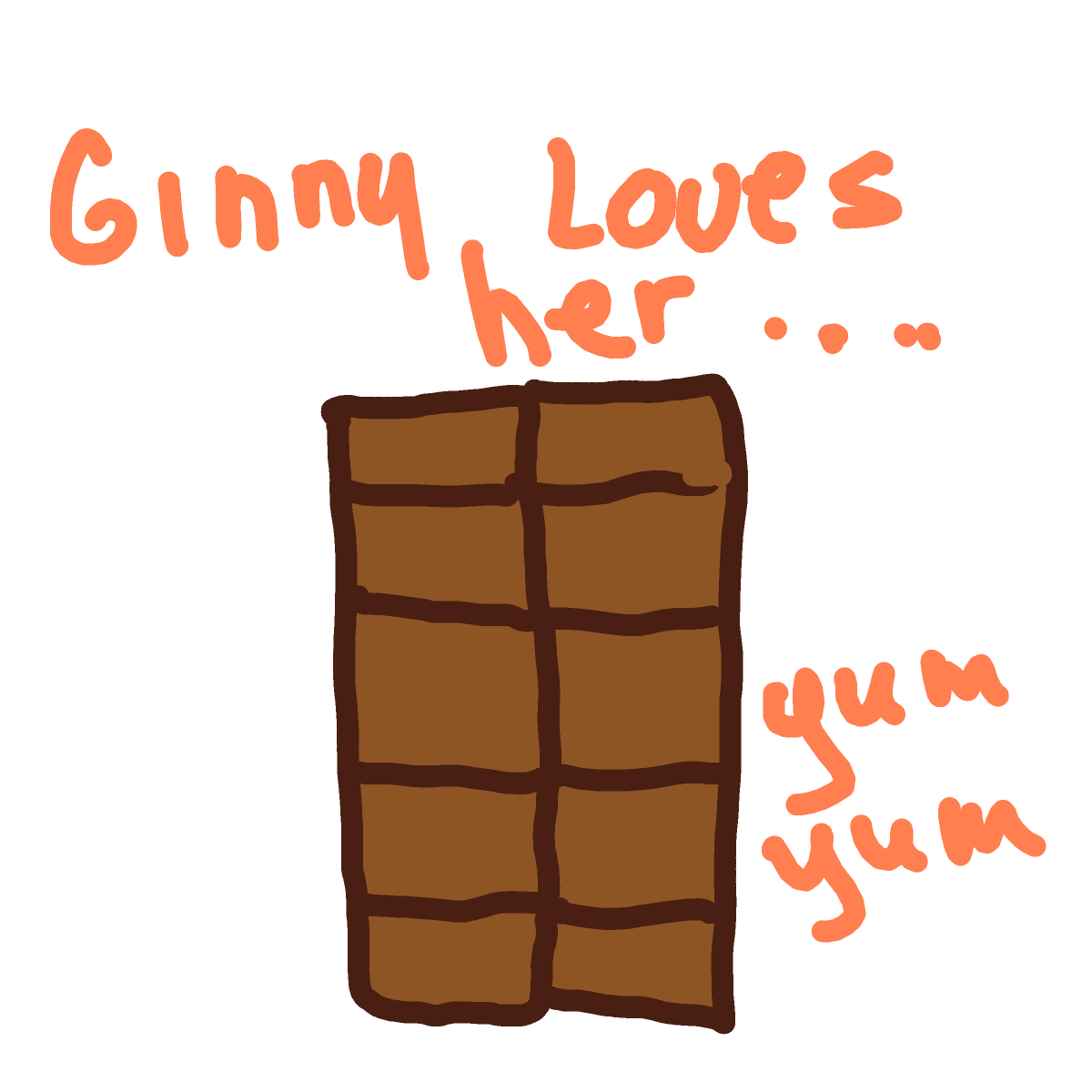 Chocolate drawing by magic-vivid-guru