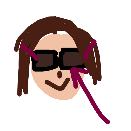 Sunglasses drawing by anmol123
