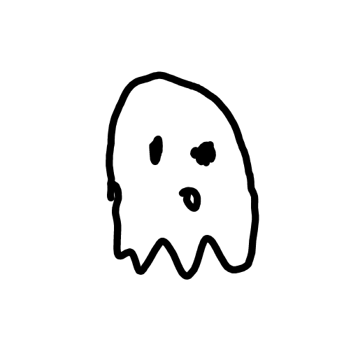 Ghost drawing by cream-live-style