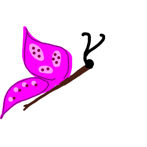 Butterfly drawing by grand-bold-peak