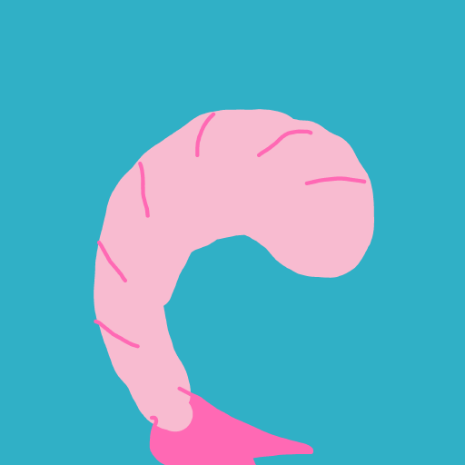 Shrimp drawing by Guardianoflives