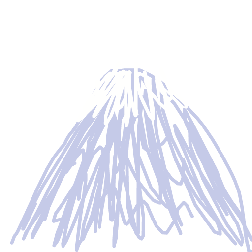 Mountain drawing by mijnsie