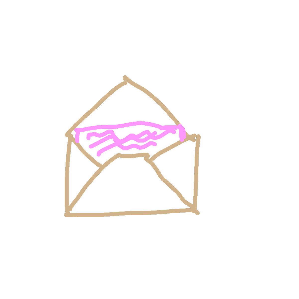Envelope drawing by amber-graph-hammer