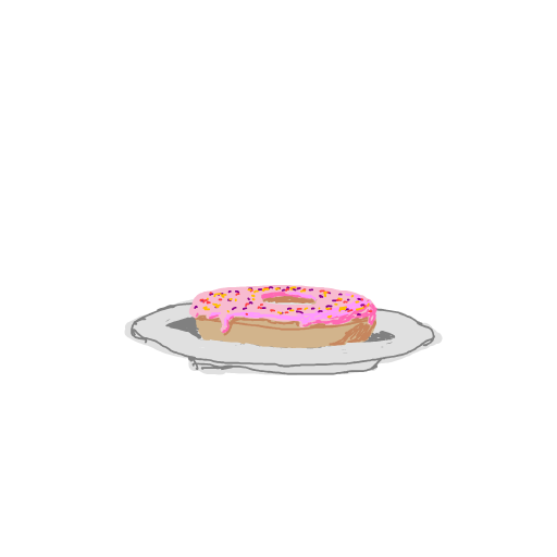 Donut drawing by godor
