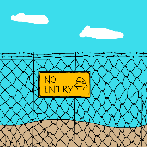 Area 51 drawing by krissywissy