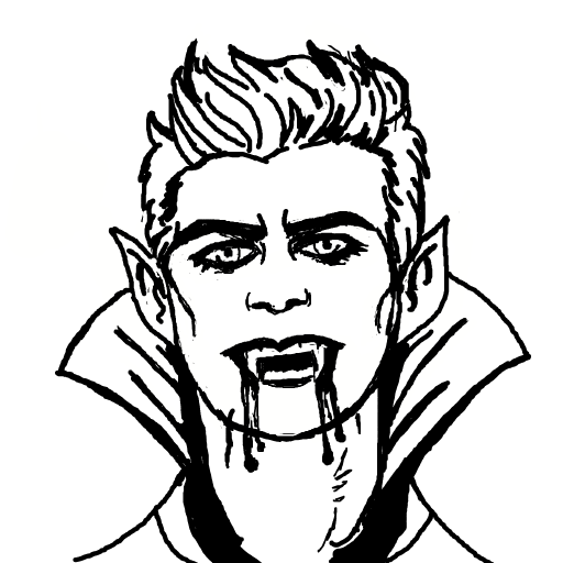 Vampire drawing by manders