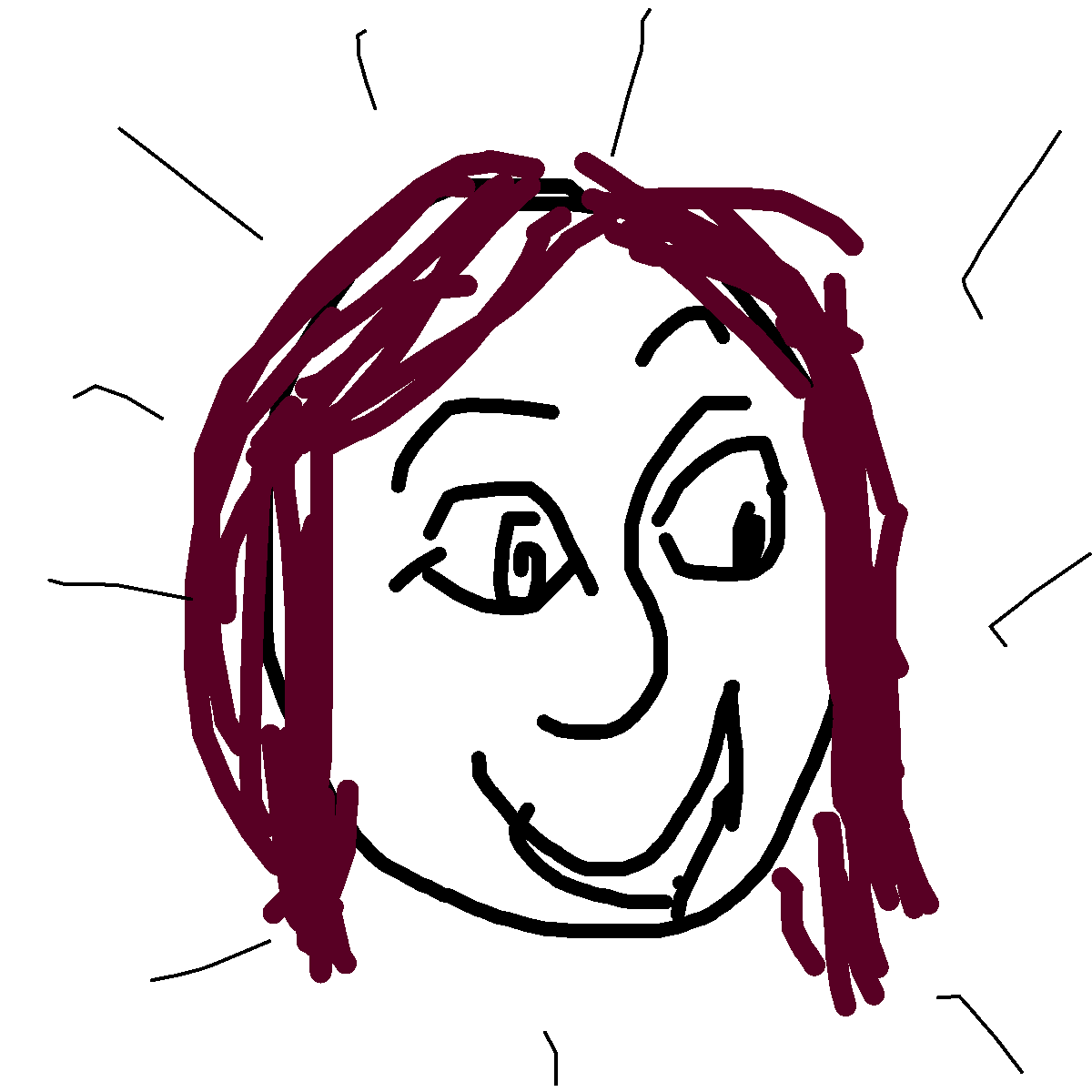 Face drawing by fire-quick-wheel