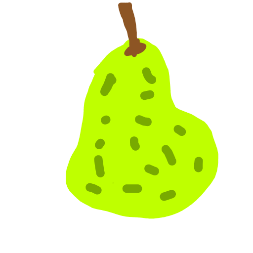 Pear drawing by jukgaa