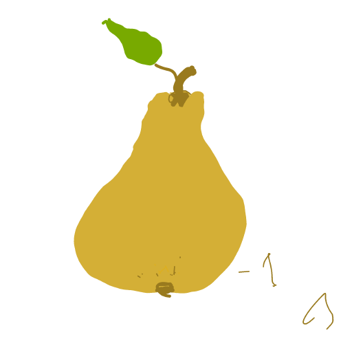 Pear drawing by max-moon-valor