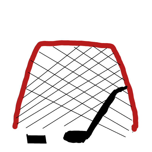 Hockey drawing by manders