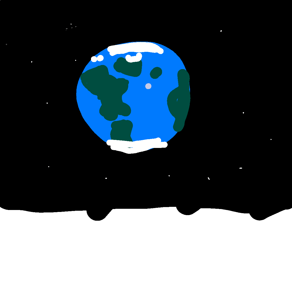 Earth drawing by Zakk_Wylde