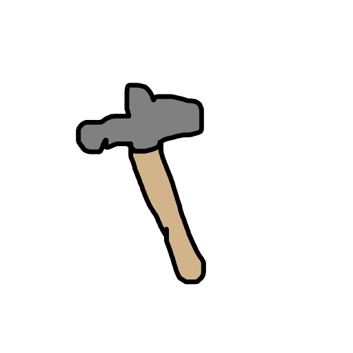 Hammer drawing by kboyce
