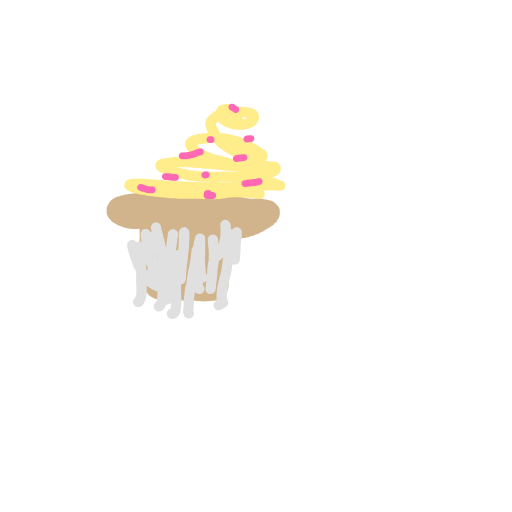 Cupcake drawing by WonorCisdom