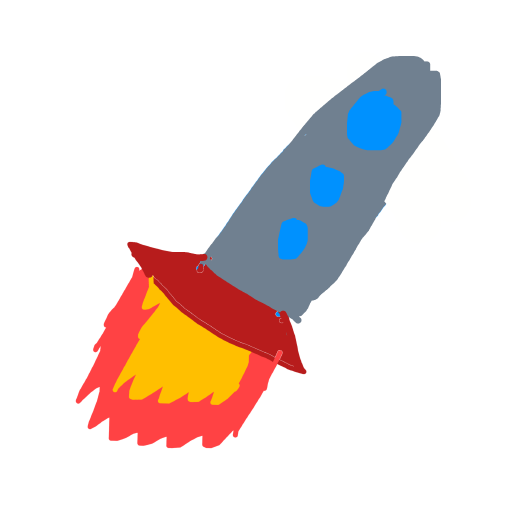 Rocket drawing by elian