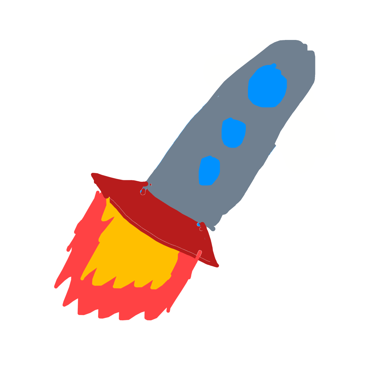 Rocket drawing by elian