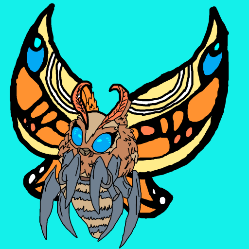 Mothra drawing by monthra