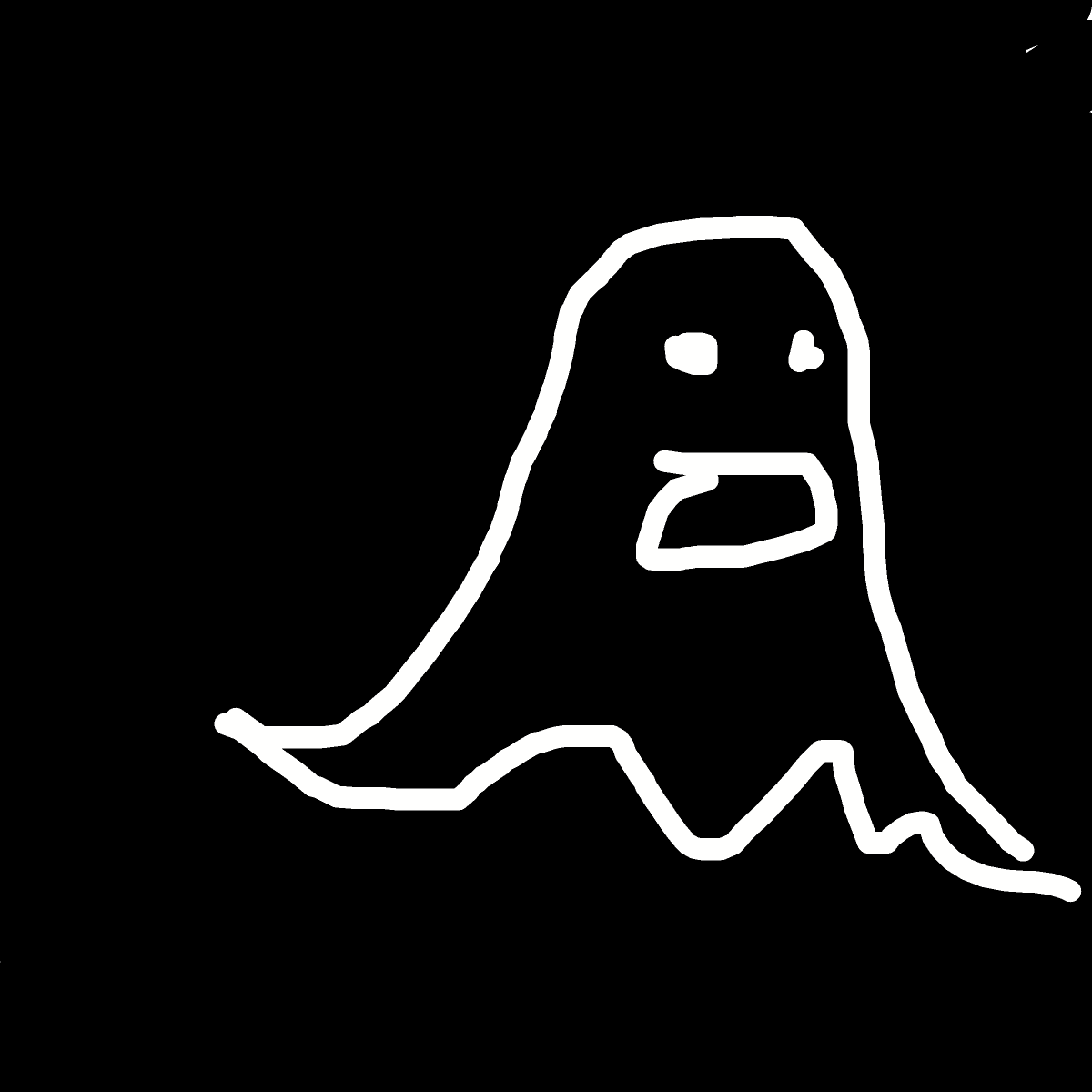 Ghost drawing by steel-onyx-mode