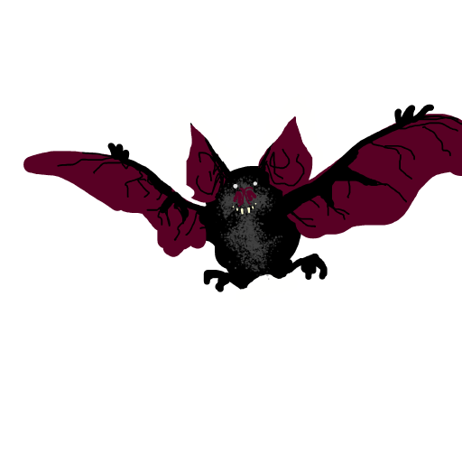 Bat drawing by koko_b_where