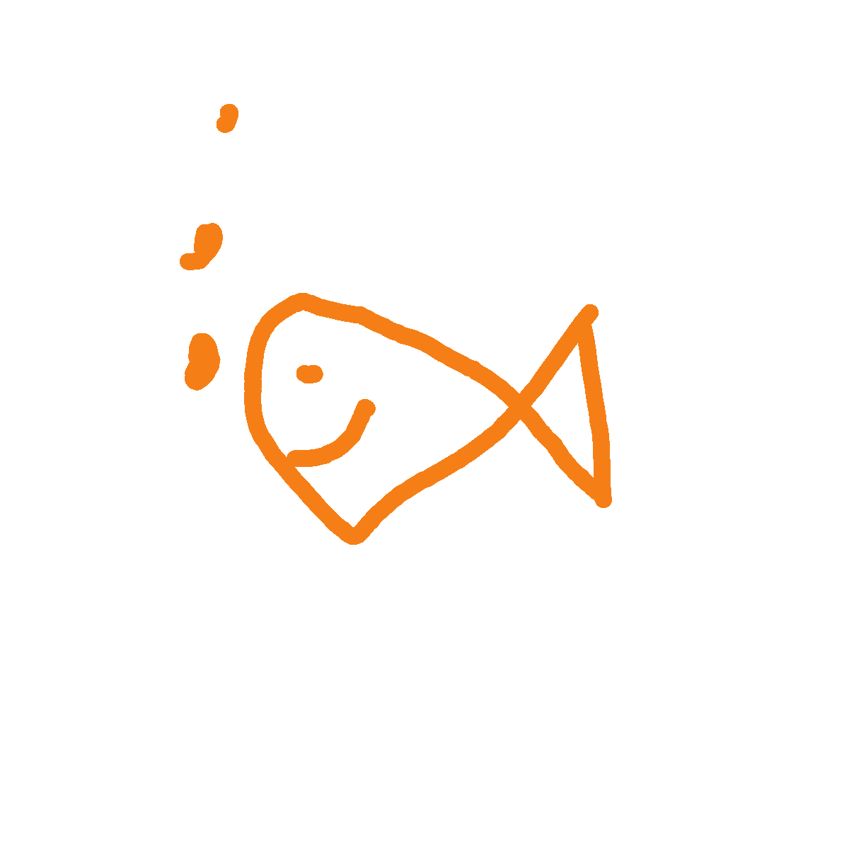 Goldfish drawing by warm-clay-elite