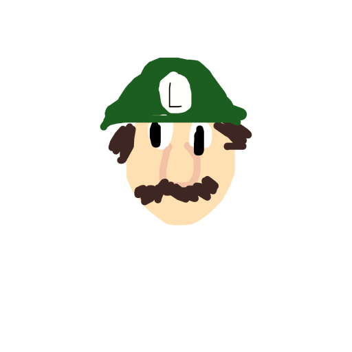 Luigi drawing by queen