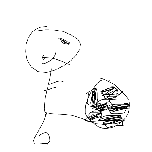 Soccer drawing by Mr Doodles