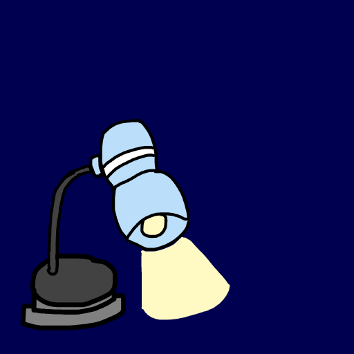 Lamp drawing by ms lady