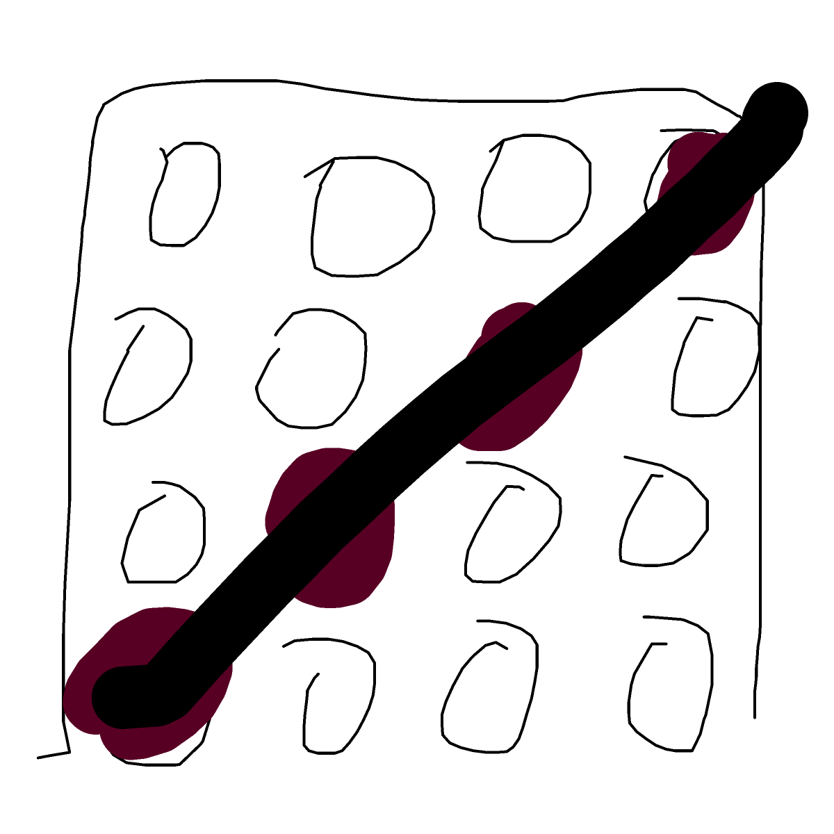 Connect Four drawing by plum-clay-tower